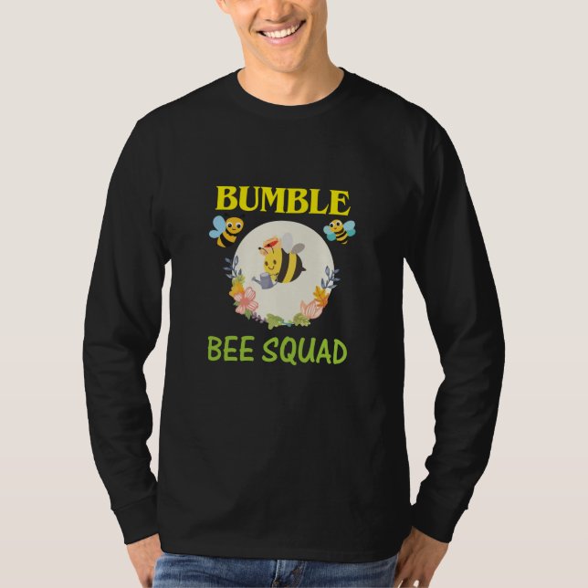 Camiseta Beekeeper Art Bumble Bee Squad (Frente)