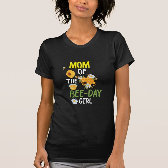 Camiseta Beekeeper Art Mãe Da Bee Day Girl 2 (Frente)