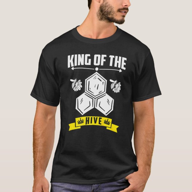 Camiseta Beekeeper Bee Beekeeping Honey  1 (Frente)