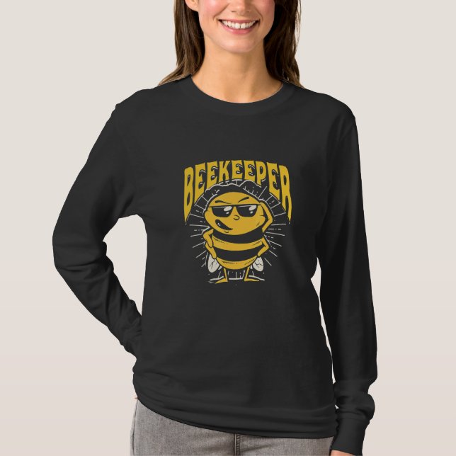 Camiseta Beekeeper Beekeeper Nature Engraçado (Frente)