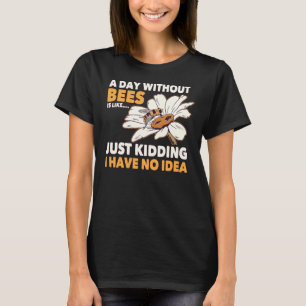 Camiseta Beekeeper Honey Beekeeper Cita Um Dia Com