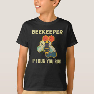 Camiseta Beekeeper Honeycomb Apicultura Engraçada