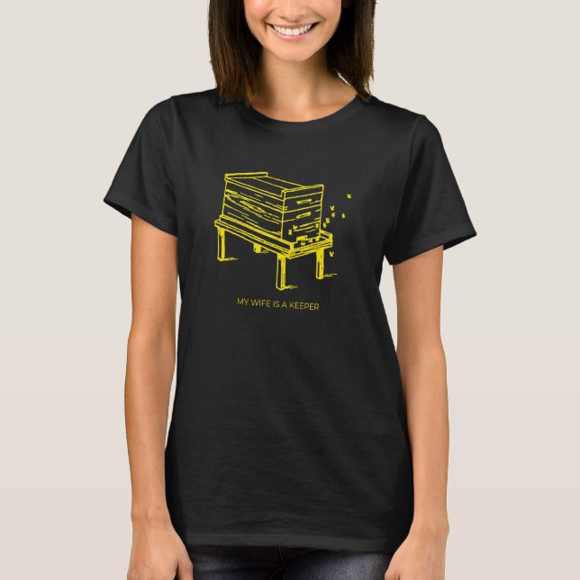 Camiseta Beekeeper Husband Honey Beehive (Frente)
