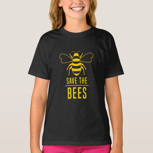 Camiseta Beekeeper Save The Bees Honey Bee (Frente)