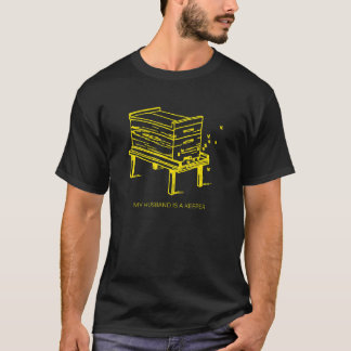 Camiseta Beekeeper Wife Pun Honey Beehive