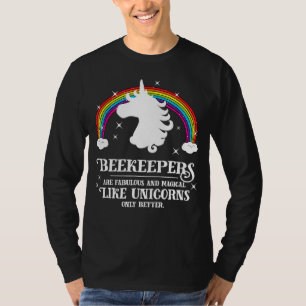 Camiseta Beekeepers Fabulosos Mágicos Como Unicórnios Arco-