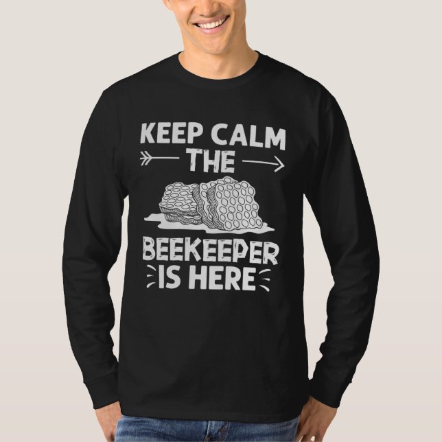 Camiseta Beekeeping Honey Farmer Bees Beginner Beekeeper  3 (Frente)