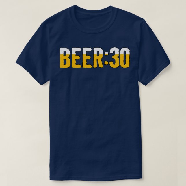 Camiseta Beer 30 Beer Thirty Break Time T (Frente do Design)