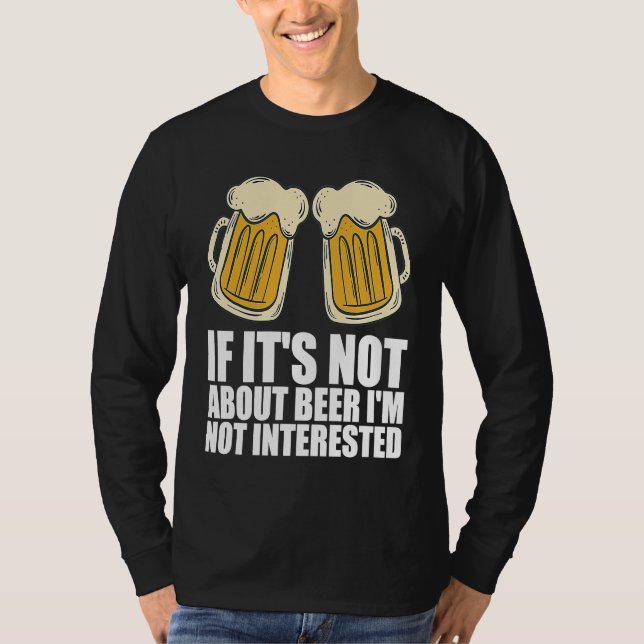 Camiseta Beer  Alcohol  Beer drinking (Frente)