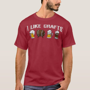 Camiseta Beer artesanato Engraçado Beer Drinker
