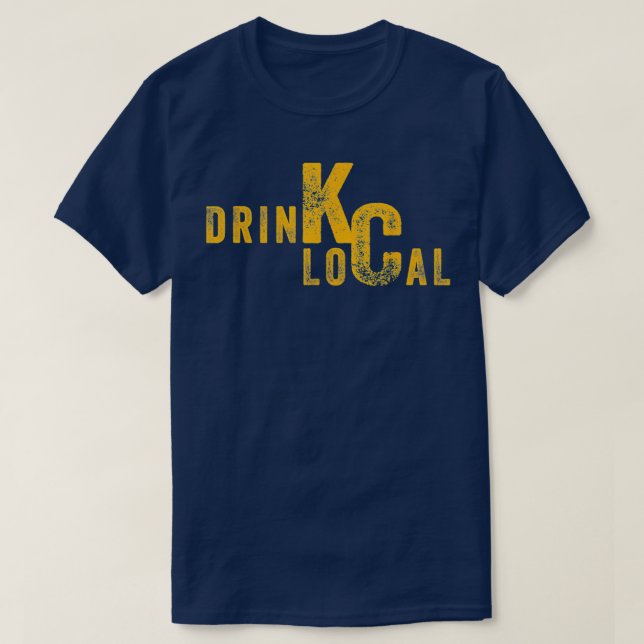 Camiseta Beer Artesanato KC Local Beer Kansas City Missouri (Frente do Design)