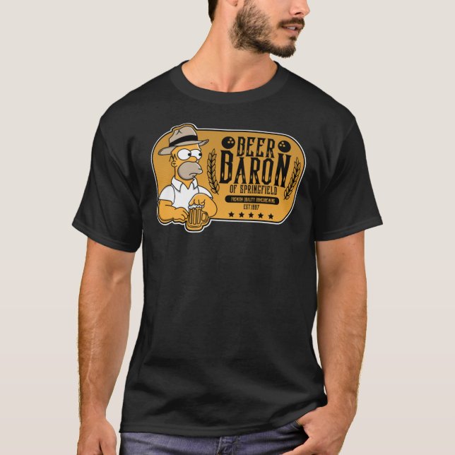 Camiseta Beer Baron Classic T-Shirt (Frente)