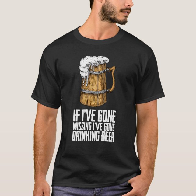 Camiseta Beer Beer bebendo Bêbado Beber cerveja (Frente)