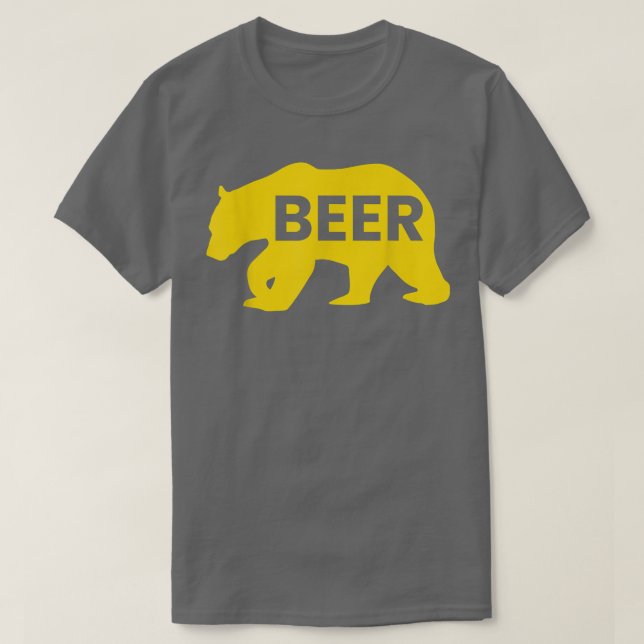 Camiseta Beer Beers, Day, Alcoholic, Bears, Wild, Wildlife  (Frente do Design)