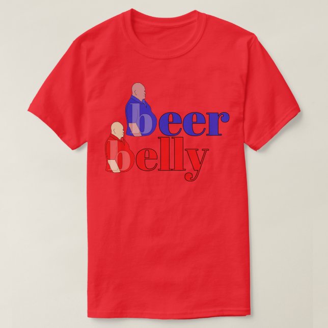 Camiseta Beer Belly (Frente do Design)