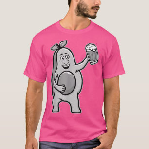 Camiseta Beer Belly, Engraçado Avocado Para Homens Mulheres