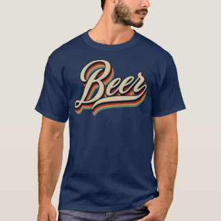 Camiseta Beer Da Vintagem Retroativa