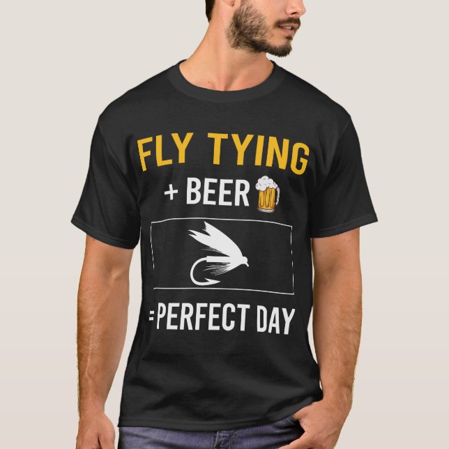Camiseta Beer Day Fly Tying (Frente)