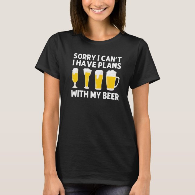 Camiseta Beer Designs For Men Women Cerveza Drinkers Alcoho (Frente)