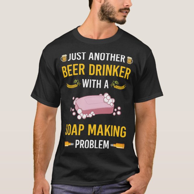 Camiseta Beer Drinker Soap Fazer (Frente)