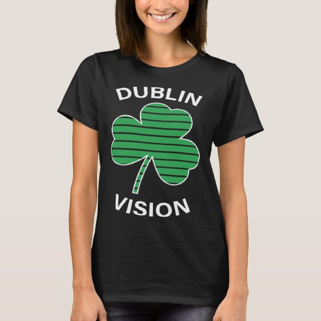 Camiseta Beer  Dublin Vision St Patrick s Day (Frente)