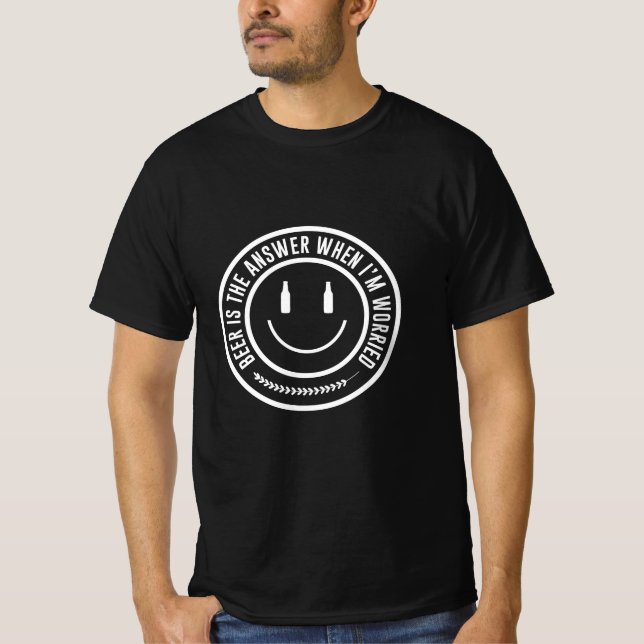 Camiseta Beer É A Resposta (Frente)