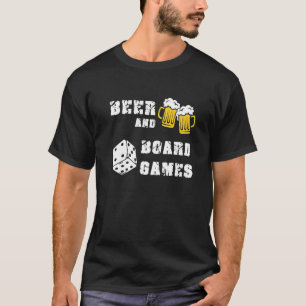 Camiseta Beer E Conselho Games Para Jogadores Nerd Geek Par