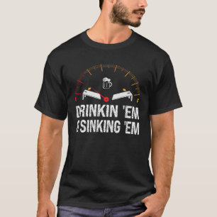 Camiseta Beer Em Mim E Sinkean Em Cornhole Player Beer Dri