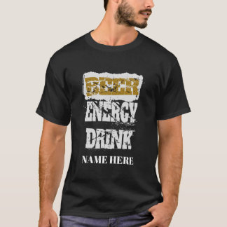 Camiseta Beer Energy Drink Personalizado