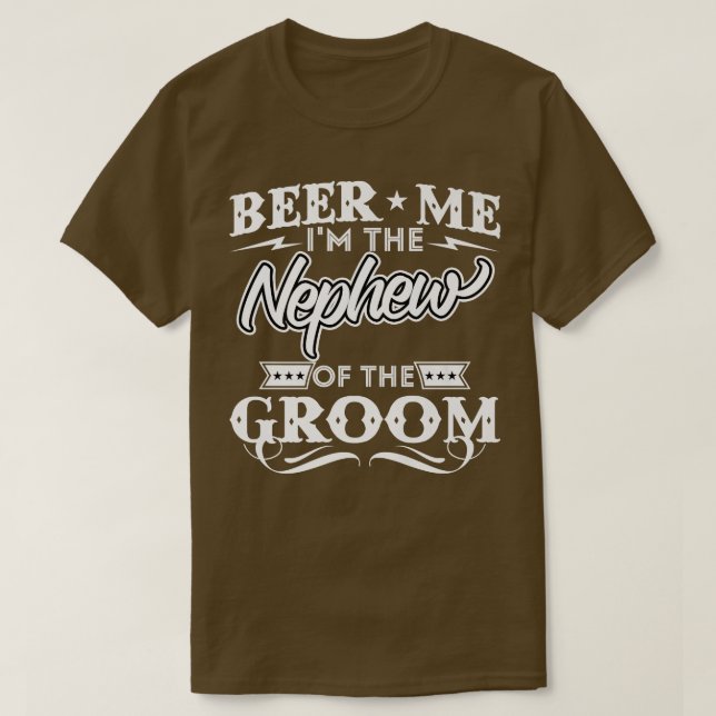 Camiseta Beer Eu Sou O Sobrinho Da Bebida Drinker W (Frente do Design)
