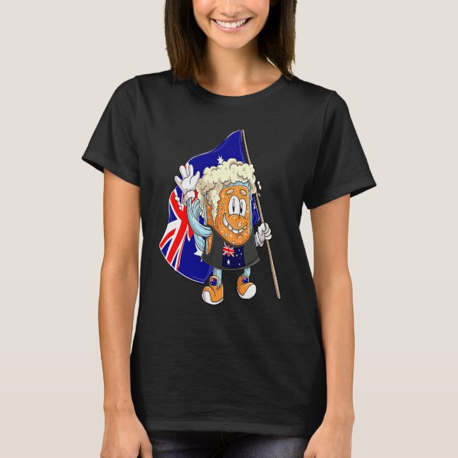 Camiseta Beer fan of Australia (Frente)
