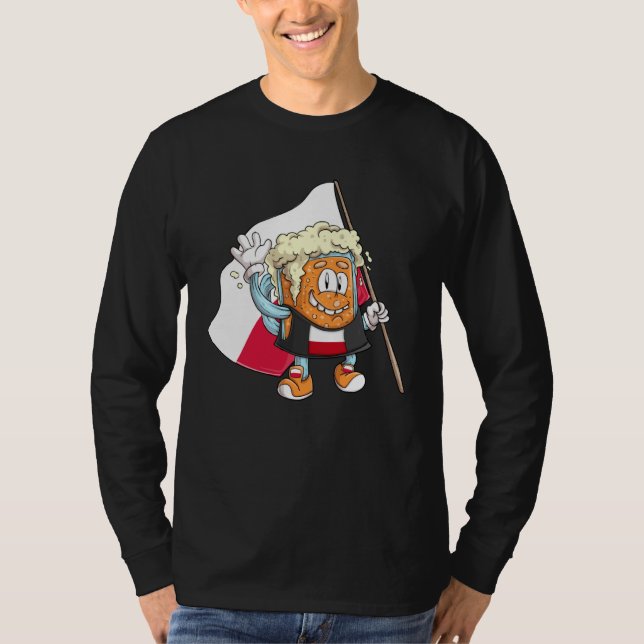 Camiseta Beer fan of Poland (Frente)