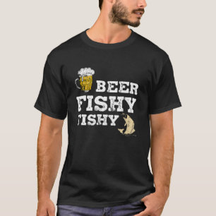 Camiseta Beer Fishy Engraçado Dito Presente Para Beer Beer 