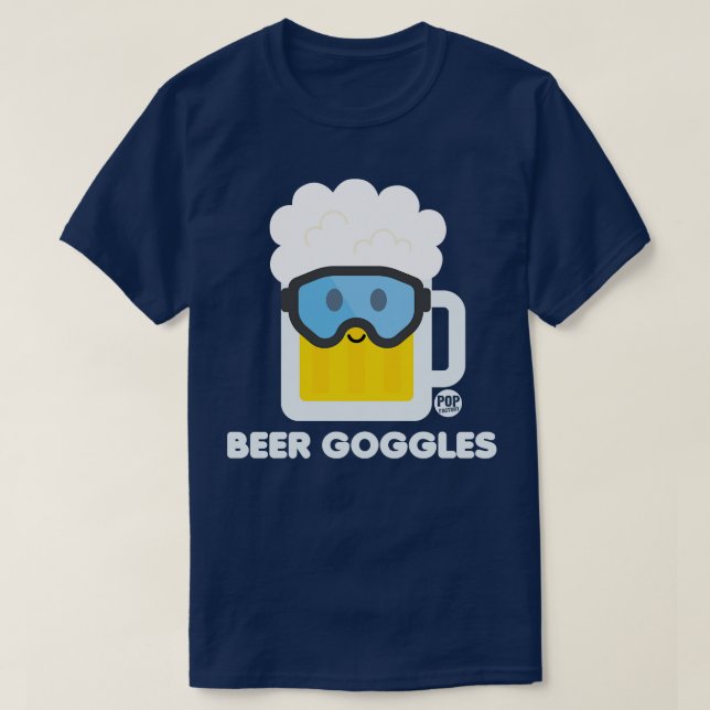 CAMISETA BEER GOGGLES (Frente do Design)