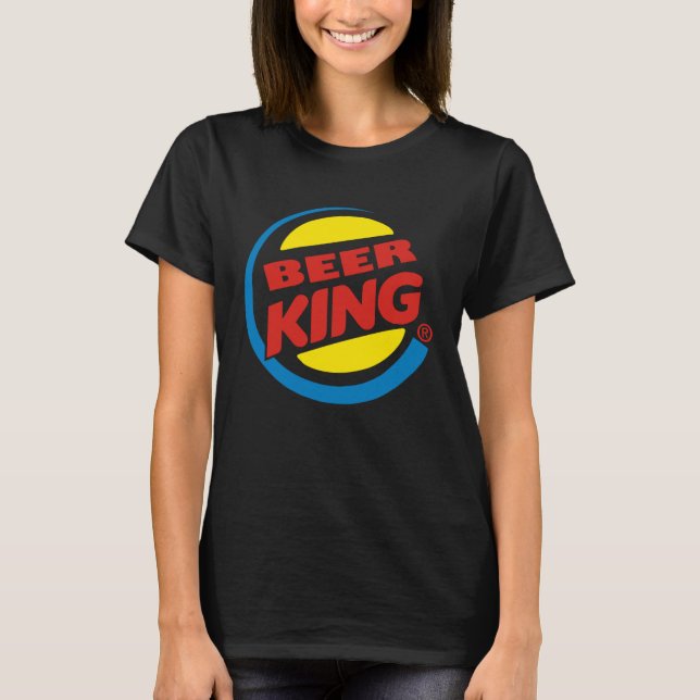 Camiseta BEER KING Cervesa Ale (Frente)