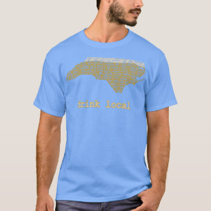 Camiseta Beer Local da Carolina do Norte T