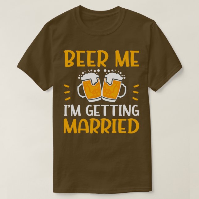 Camiseta Beer Lover Bachelor Engagement (Frente do Design)