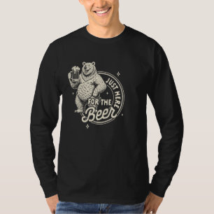 Camiseta Beer Lover Beer Team Drinker Aqui Por Aqui