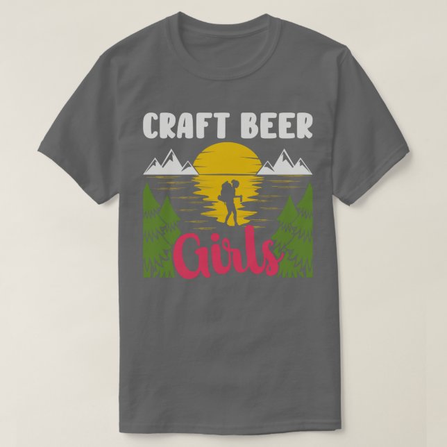 Camiseta Beer Lover Girl Artesanato Brewery Artesanato Beer (Frente do Design)