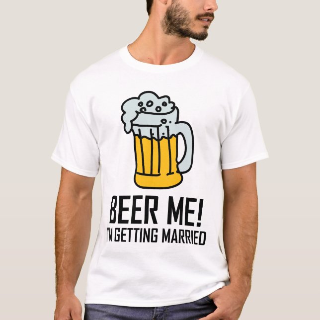 Camiseta Beer Me Casarei (Frente)