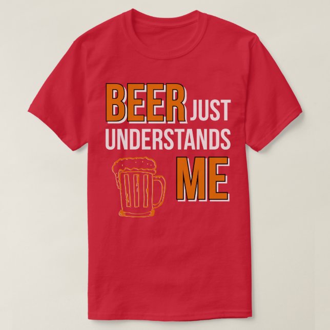Camiseta Beer me entende (Frente do Design)