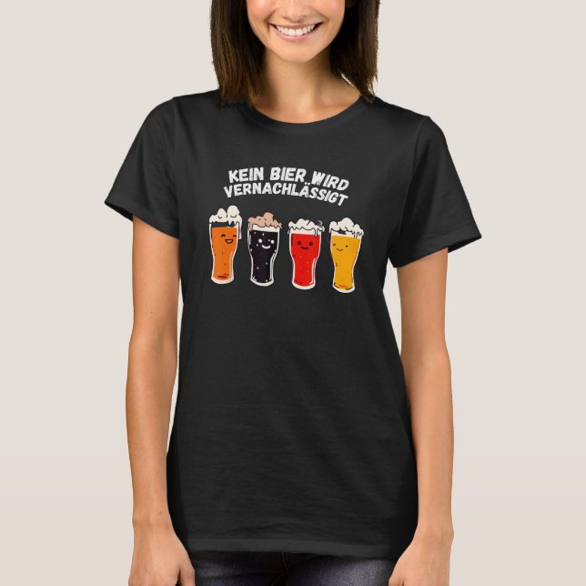 Camiseta Beer Meme Ich liebe jeden Bier (Frente)