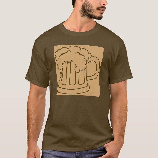 Camiseta Beer Mug Bachelor (Frente)