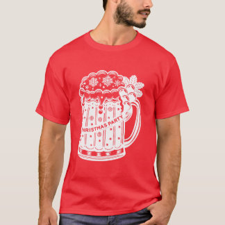 Camiseta Beer Mug da Festa de Natal