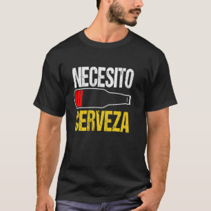 Camiseta Beer Necesito Cerveza Legal Sayings mexicanos
