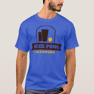 Camiseta Beer pong campeão