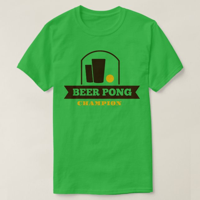 Camiseta Beer pong campeão (Frente do Design)