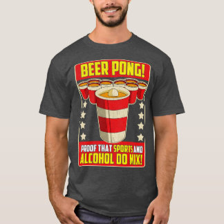 Camiseta Beer Pong Prova Que Esportes E Álcool Se Misturam