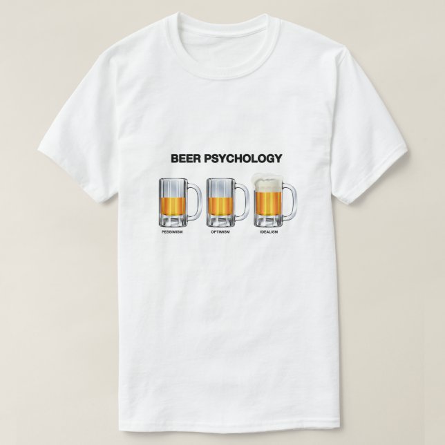 Camiseta Beer Psicology (Frente do Design)