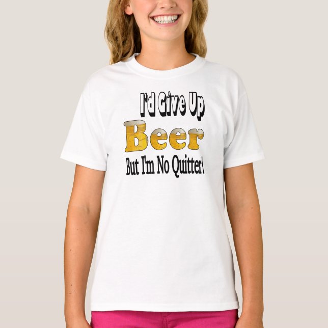 Camiseta Beer Quitter (Frente)